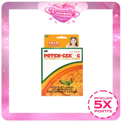 POTENCEE COLLAGEN - POTENCEE Plus Collagen 15+5 Capsules