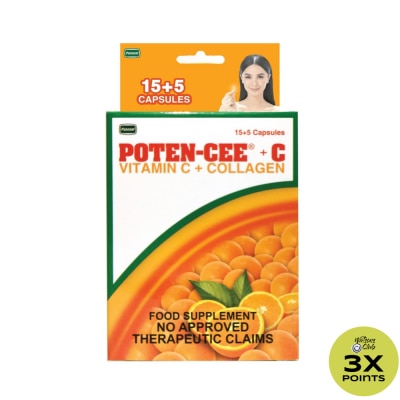 POTENCEE COLLAGEN POTENCEE Plus Collagen 15+5 Capsules