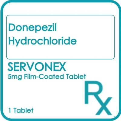 SERVONEX SERVONEX 5mg Tablet Sold Per Piece [PRESCRIPTION REQUIRED]