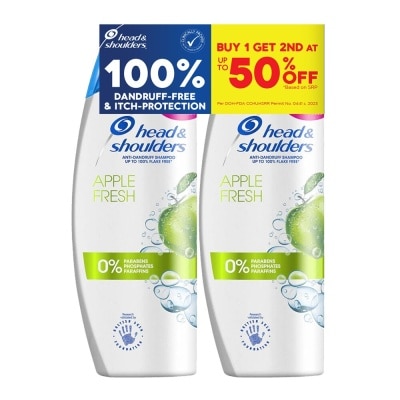 HEAD N SHOULDERS HEAD N SHOULDERS Shampoo Apple Fresh 170ML BOGO50