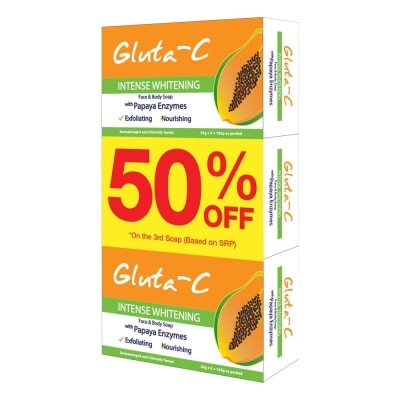 GLUTA C GLUTA C Papaya Soap 55g