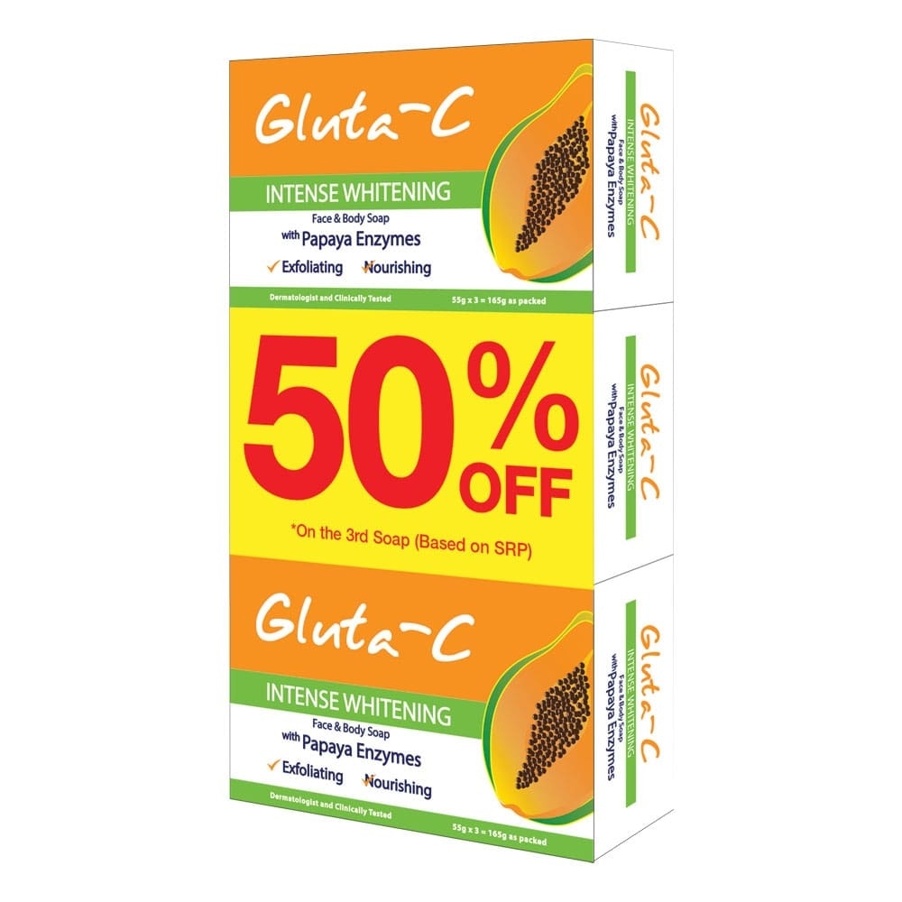 GLUTA C Papaya Soap 55g