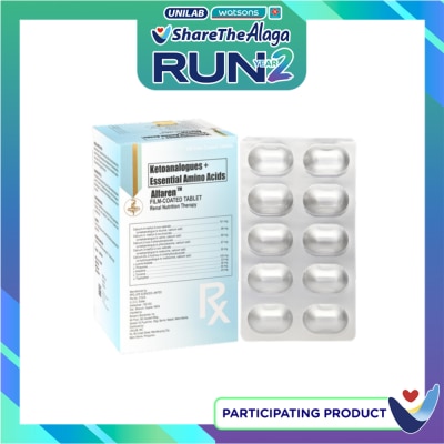 ALFAREN Ketoanalogues + Essential Amino Acids 1 Film Coated Tablet (sold per piece) [PRESCIPTION REQUIRED] image