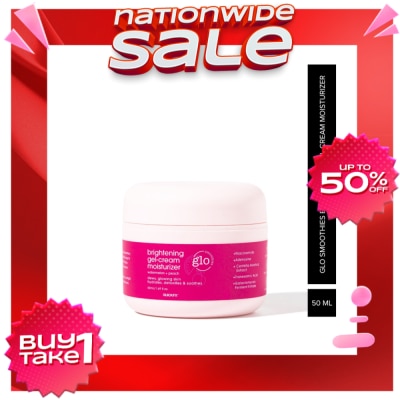 QUICKFX QUICKFX Glo Smoothies Watermelon & Peach Brightening Gel Cream Moisturizer 50ml
