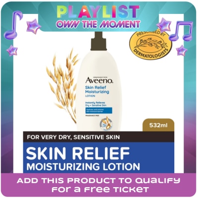 AVEENO - Aveeno Skin Relief Body Lotion 532ml - Lotion for Sensitive/Dry/Itchy Skin, Eczema,Atopic Dermatitis