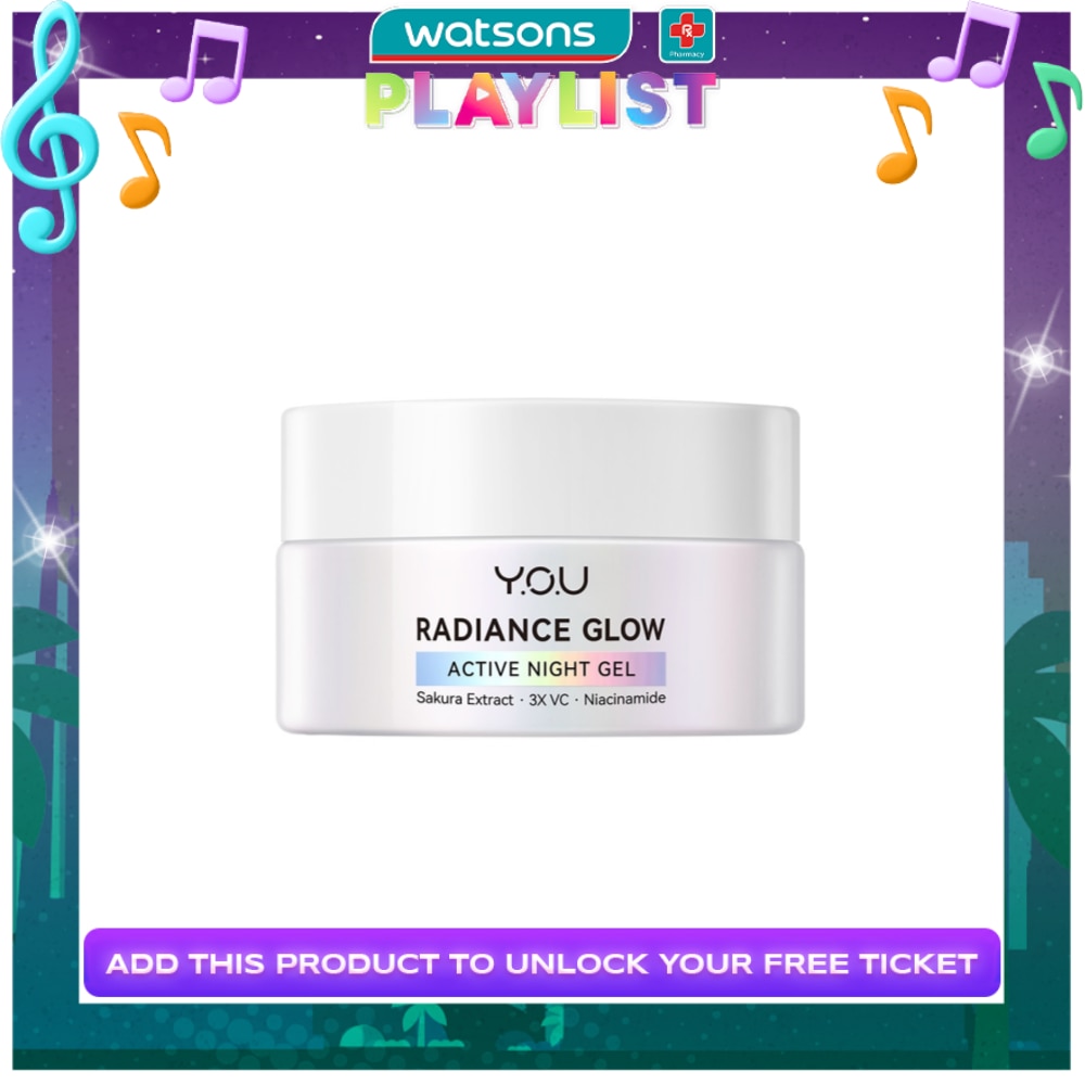 Y.O.U RADIANCE GLOW ACTIVE NIGHT GEL - 30G