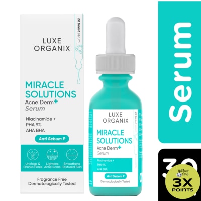 LUXE ORGANIX LUXE ORGANIX Miracle Solutions AHA BHA Serum 30ml