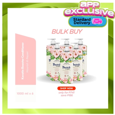 WATSONS WATSONS love my hair nourish& repair keratin booster lilac & jasmine 6s 1L