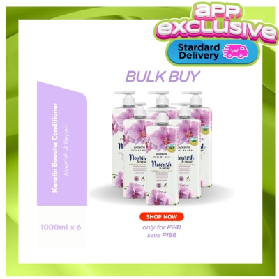 WATSONS WATSONS love my hair noursh & repair keratin booster orchid & chamomile 6s 1L