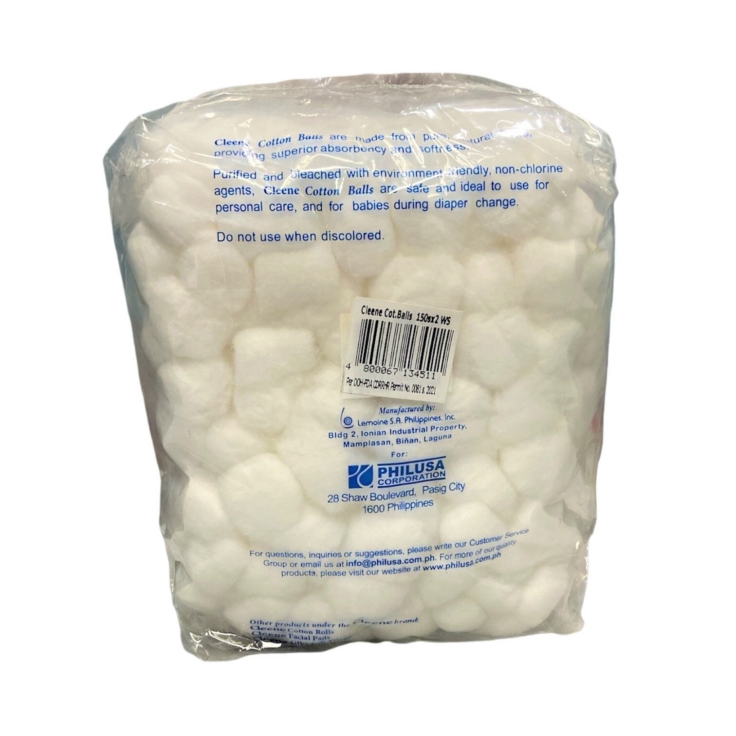 Cotton Balls 150s x 2 packs