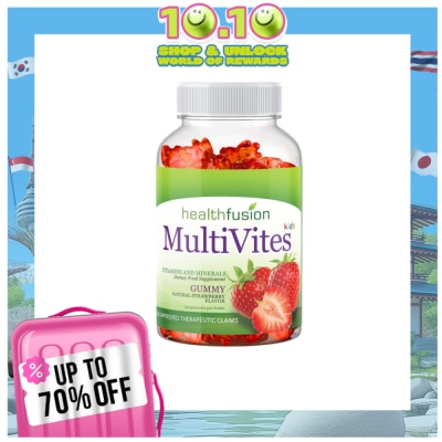 HEALTH FUSION MultiVites Kids 180g 1 Bottle (90 Gummies)