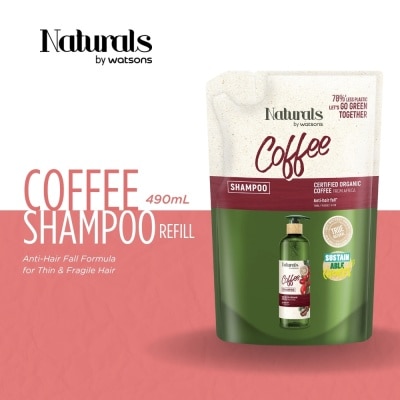 NATURALS WS Coffee Shampoo Refill 450ml