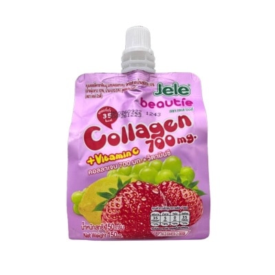 JELE BEAUTIE Strawberry with  Collagen Vitamin C 700MG