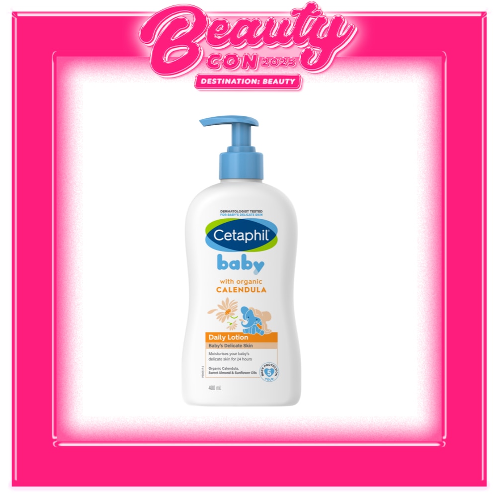 Baby Daily Lotion with Organic Calendula 400ml