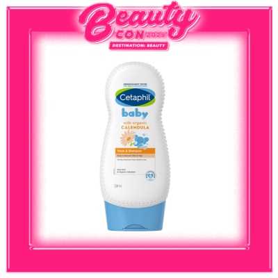 CETAPHIL Baby Wash and Shampoo with Organic Calendula 230 ml