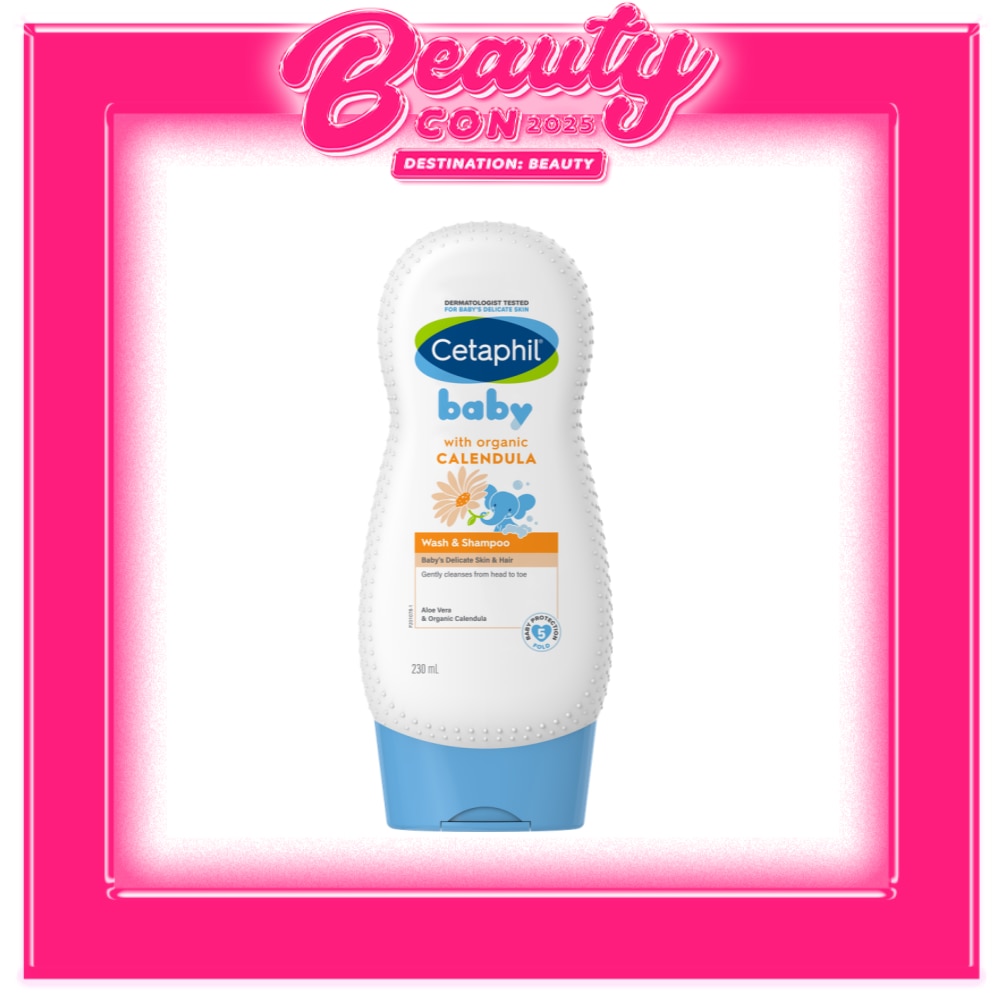 Baby Wash and Shampoo with Organic Calendula 230 ml