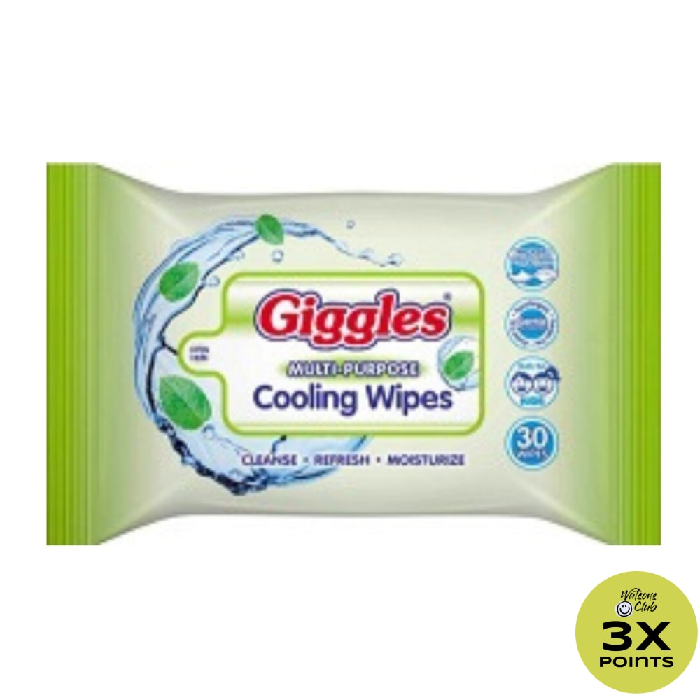 GIGGLES Multi-purpose Cooling Wipes 30W