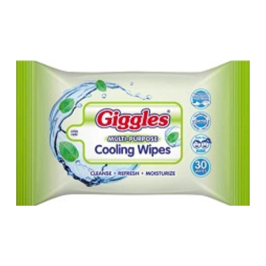 GIGGLES Multi-purpose Cooling Wipes 30W