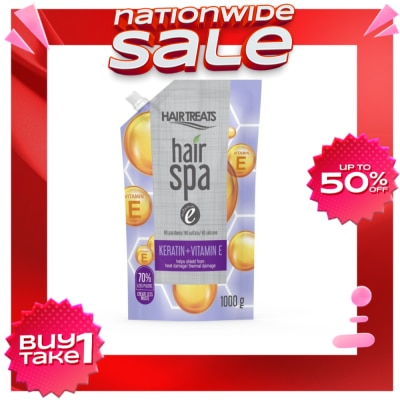 HAIR TREATS Hair Spa Keratin + Vitamin E 1000g