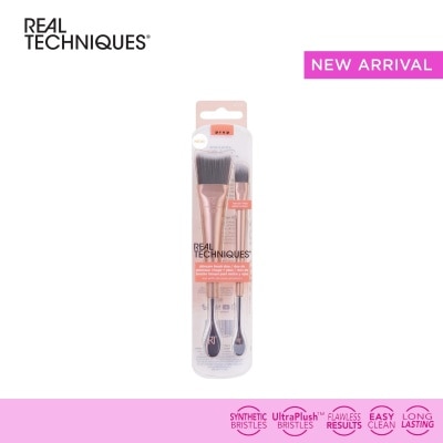 REAL TECHNIQUES Skincare Brush Duo 2s