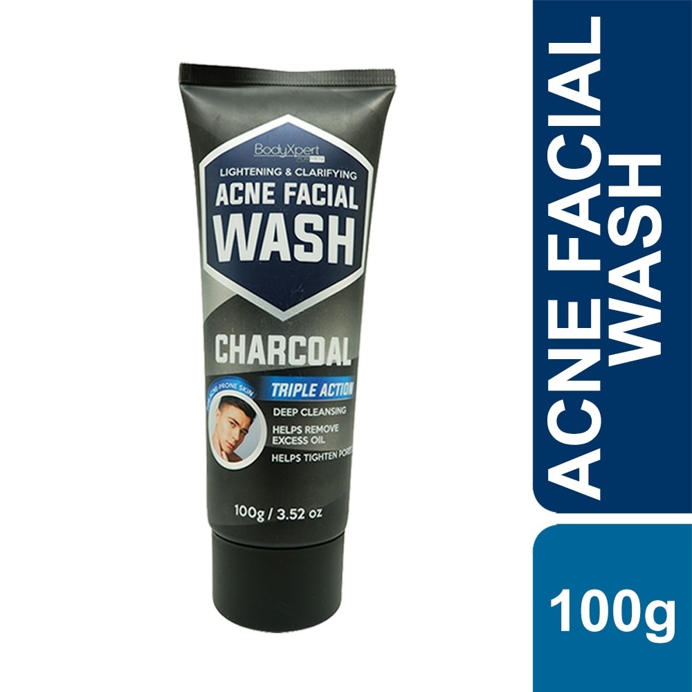 for Men Acne Facial Wash Charcoal 100g