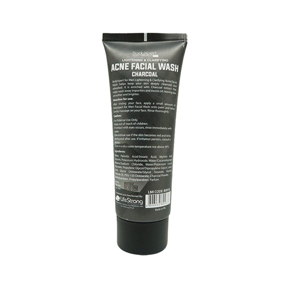 for Men Acne Facial Wash Charcoal 100g