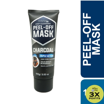 BODYXPERT for Men Peel Off Mask Charcoal 100g