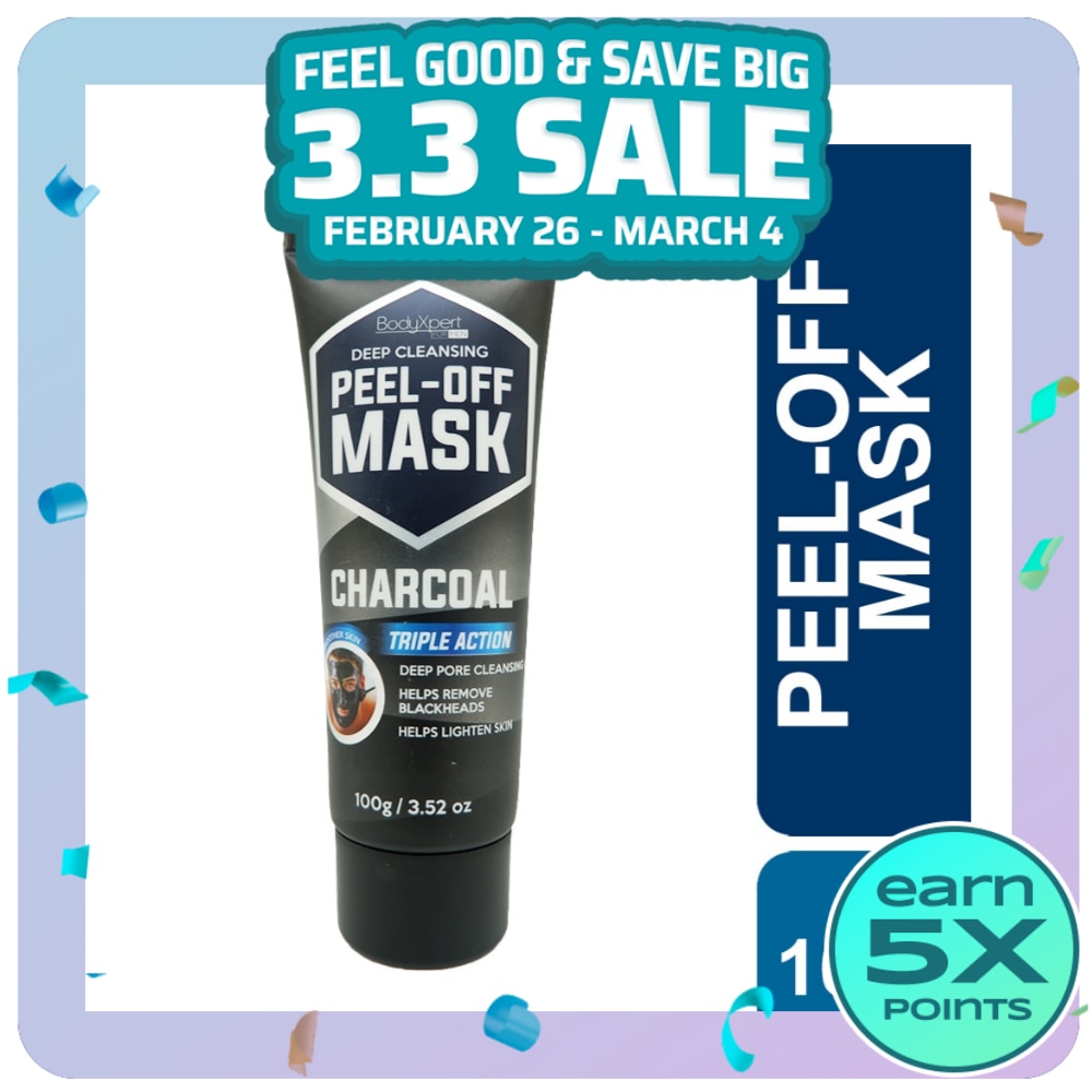 for Men Peel Off Mask Charcoal 100g
