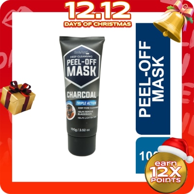 BODYXPERT for Men Peel Off Mask Charcoal 100g