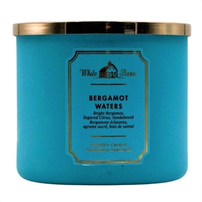 BATH N BODY WORKS Bergamot Waters Scented Candle 411g