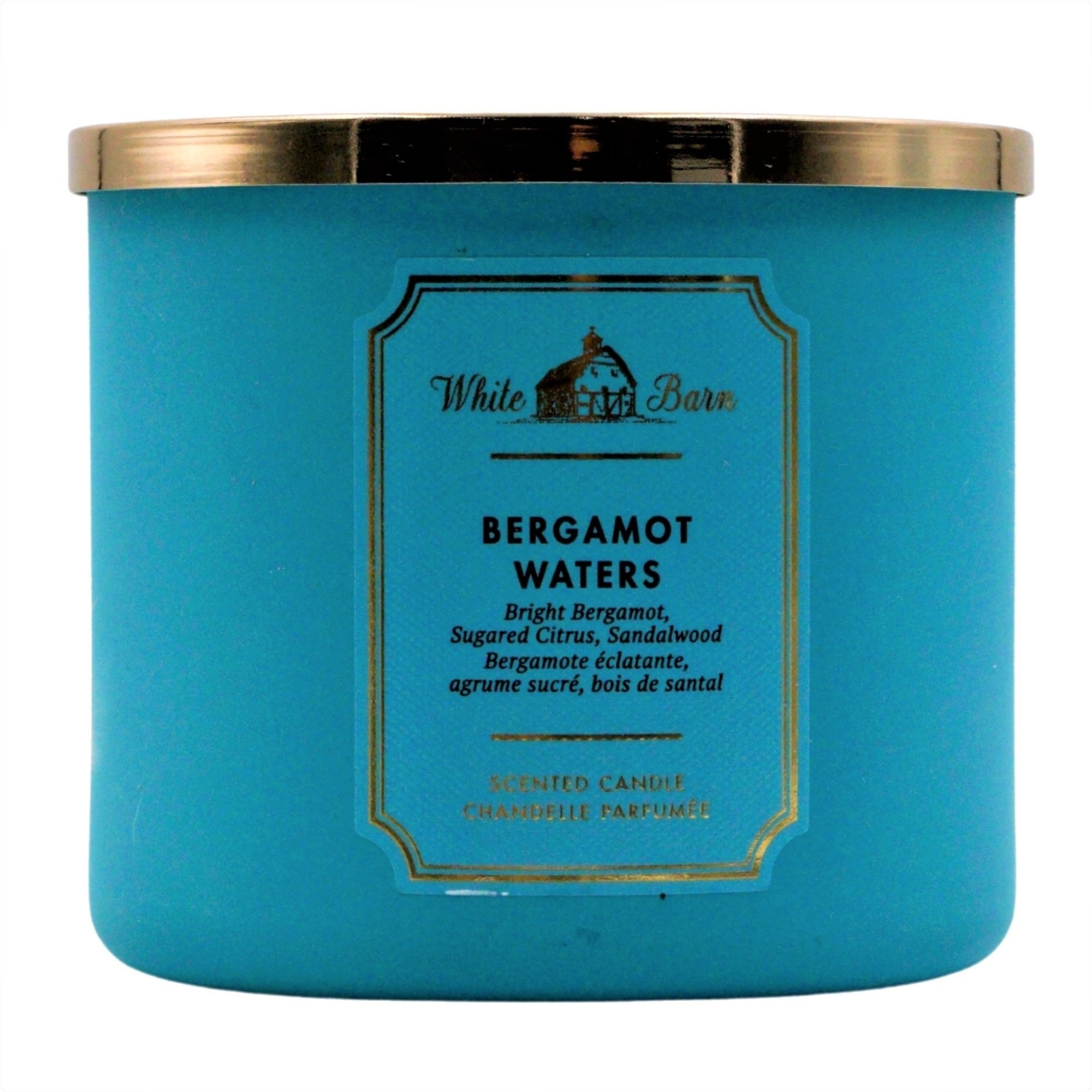 Bergamot Waters Scented Candle 411g