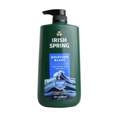 IRISH SPRING Moisture Blast Moisturizing Face + Bodywash 30oz