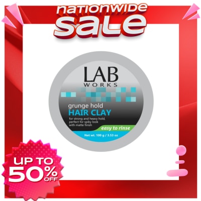 LABWORKS LABWORKS Grunge Hold Hair Clay 100g