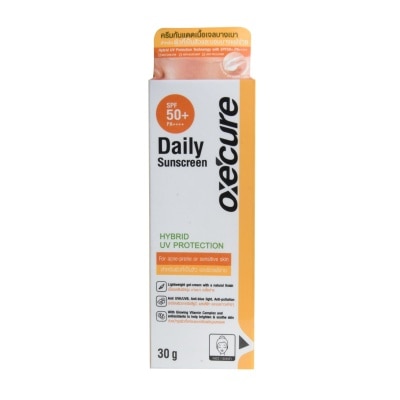 OXECURE Daily Sunscreen Hybrid UV Protection SP50+ PA++++ 30g