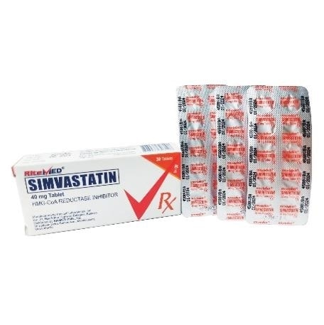 Rm Simvastatin 40Mg Tab 30 Box Ss Ph [PRESCRIPTION REQUIRED]