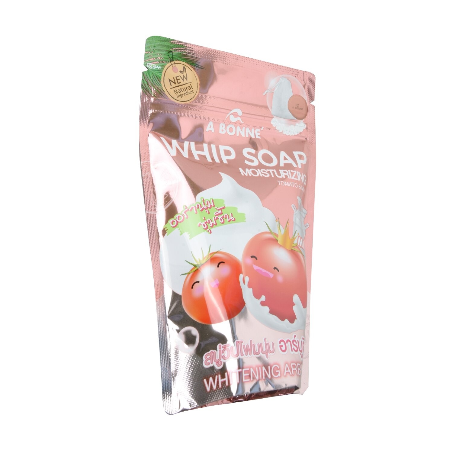 Whip Soap Moisturizing Tomato and Milk 100g