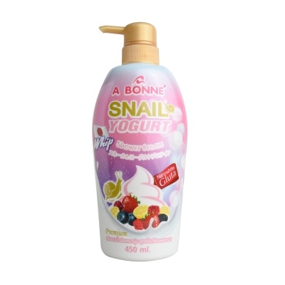 A BONNE Snail Yogurt Whip Shower Cream 450ml