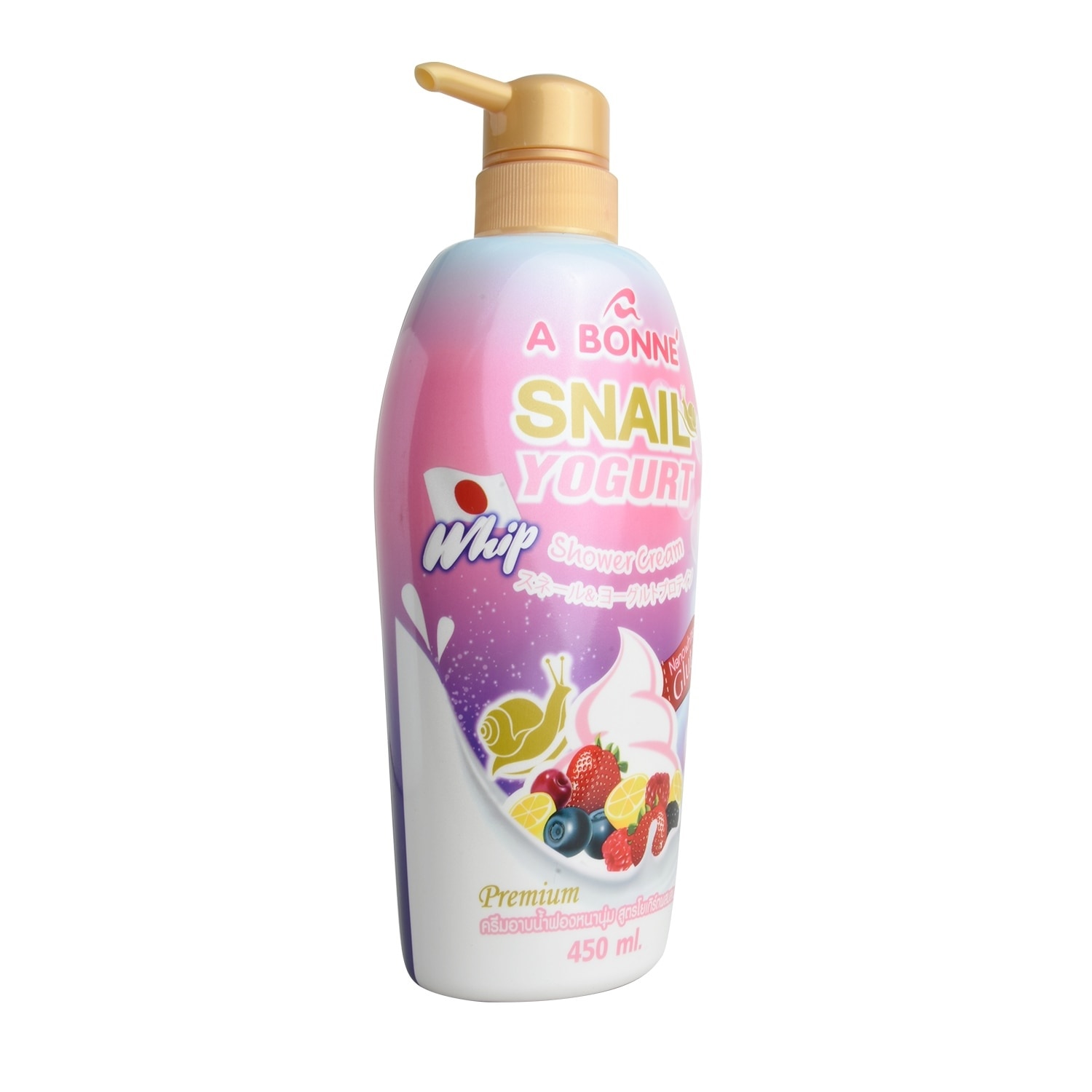 Snail Yogurt Whip Shower Cream 450ml