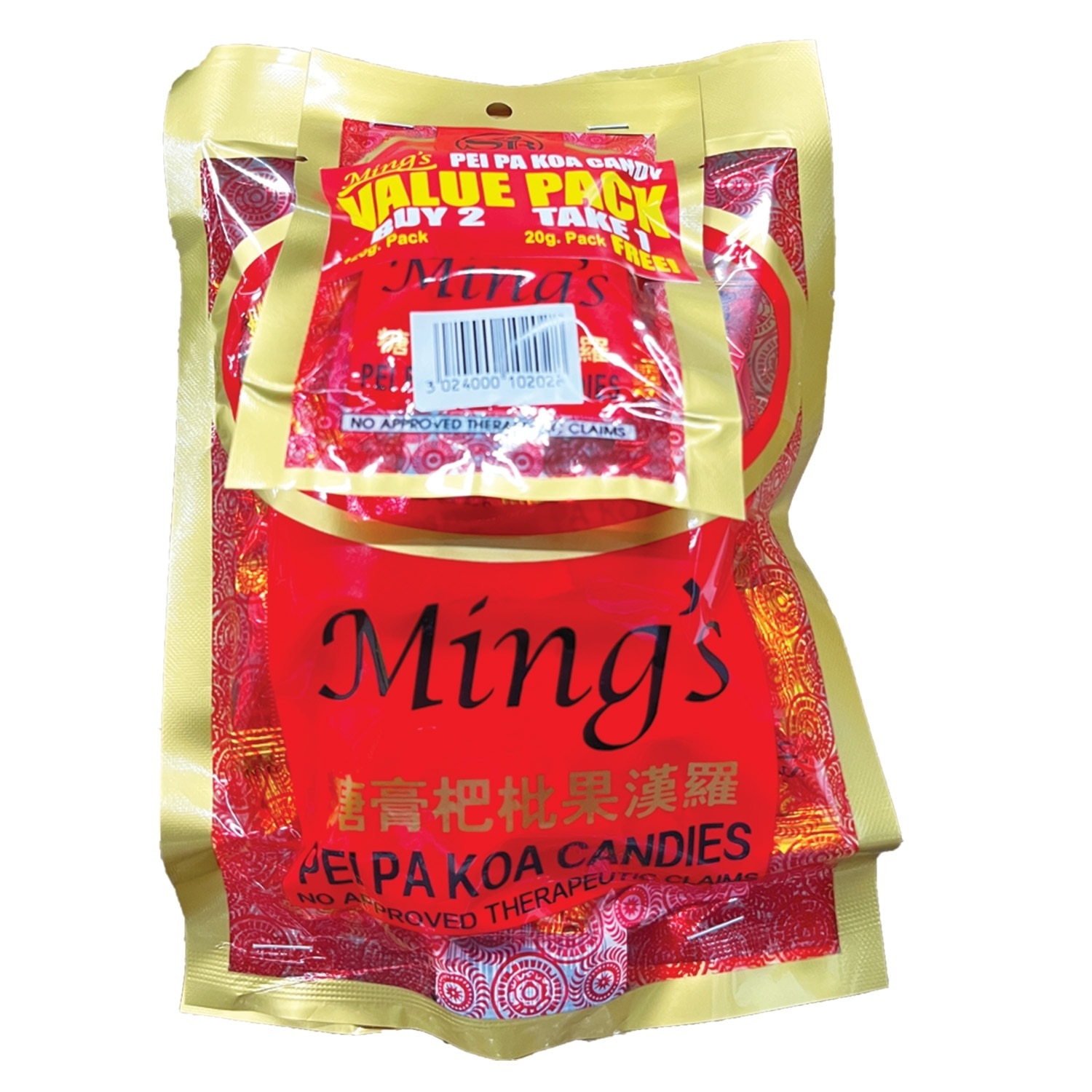 Mings Pei Pa Koa Candy Value Pack