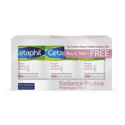 CETAPHIL CETAPHIL Radiance Routine Premium Pack Buy 2 Get 1 Promo Pack 100G X 3