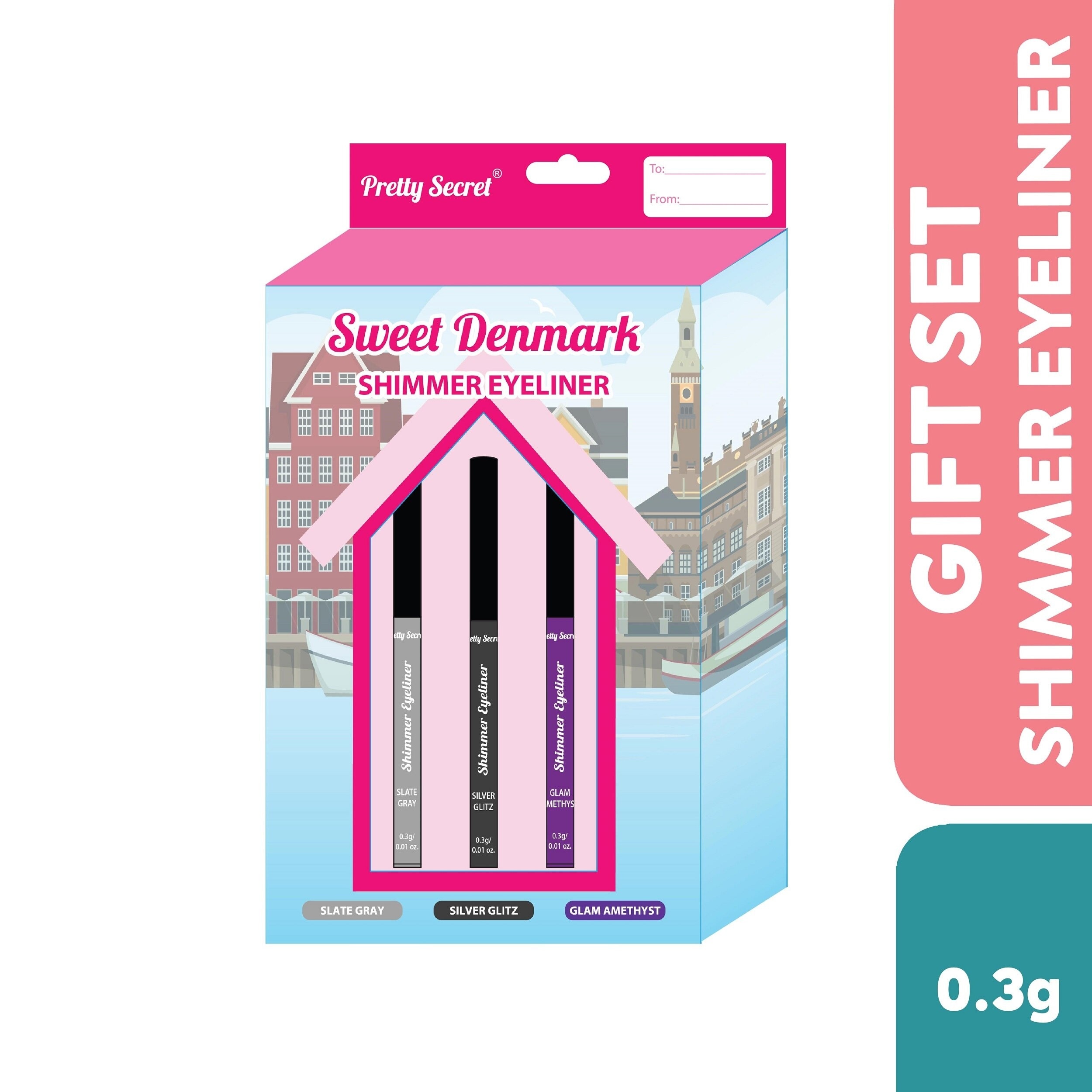 Sweet Denmark Shimmer Eyeliner 0.3gx3