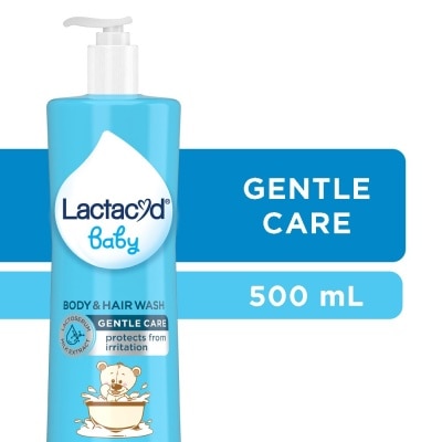 LACTACYD Lactacyd Baby Body And Hair Wash Gentle Care 500ml