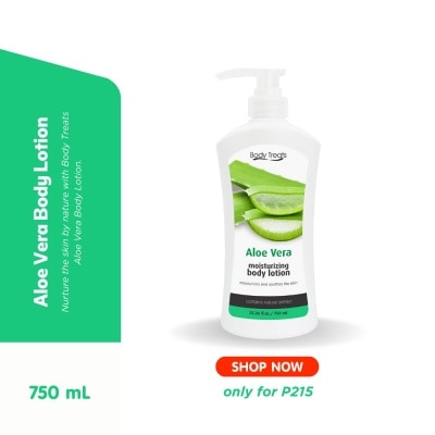 BODY TREATS ALOE VERA MOISTURIZING BODY LOTION
