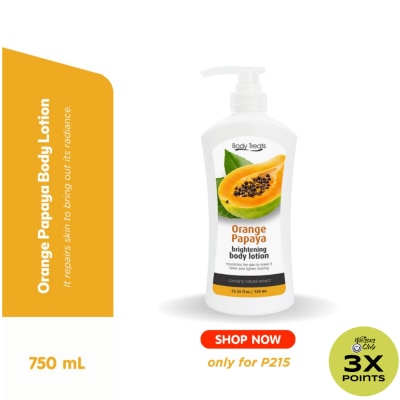 BODY TREATS ORANGE PAPAYA BRIGHTENING BODY LOTION