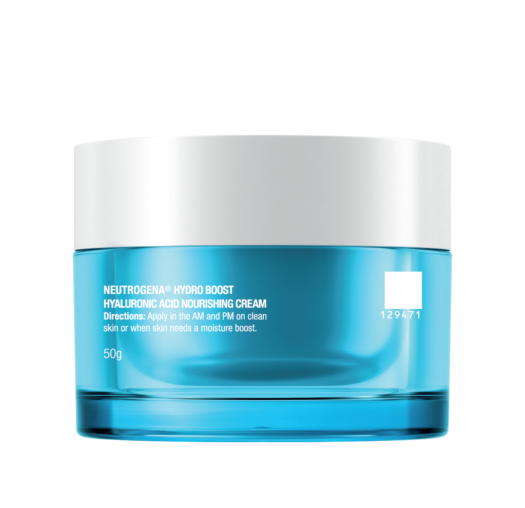 Neutrogena Hydro Boost Nourishing Cream 50g- Face Moisturizer w Hyaluronic Acid for Sensitive Skin