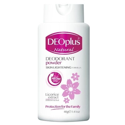 DEOPLUS Deodorant Powder w/ Licorice Extract 40G