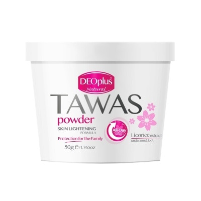 DEOPLUS Tawas Powder w/ Licorice Extract 50G