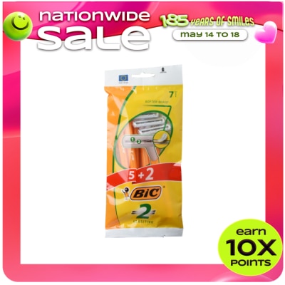 BIC - BIC 2 Dispo Razor  Pouch 5+2