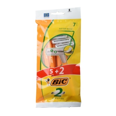 BIC BIC 2 Dispo Razor  Pouch 5+2