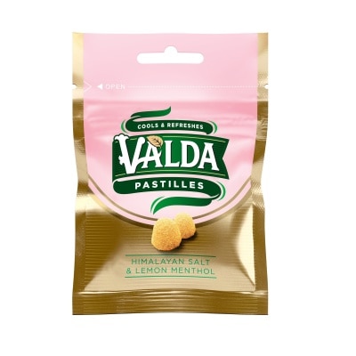 VALDA Pastilles Himalayan Salt & Lemon Menthol 20g